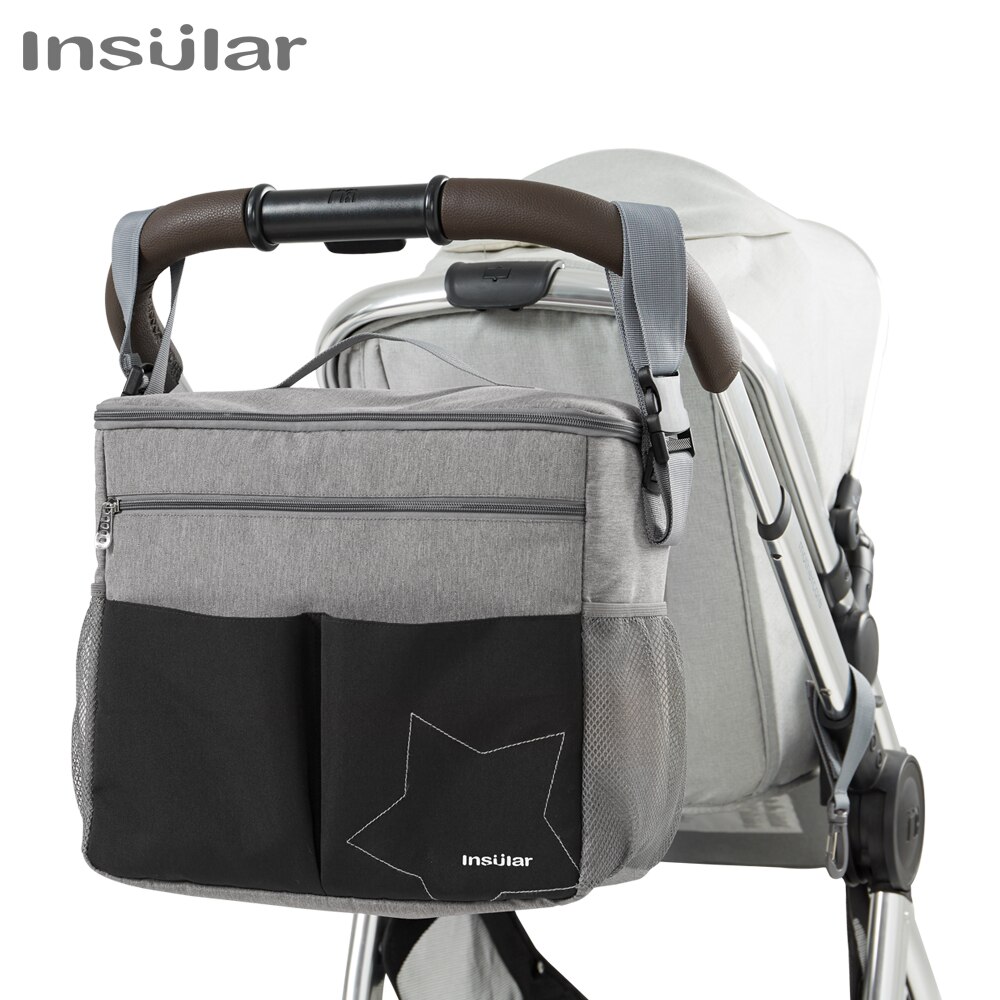 Insular Large Capacity Baby Di - огляд і ціна Backpack Diaper Bag