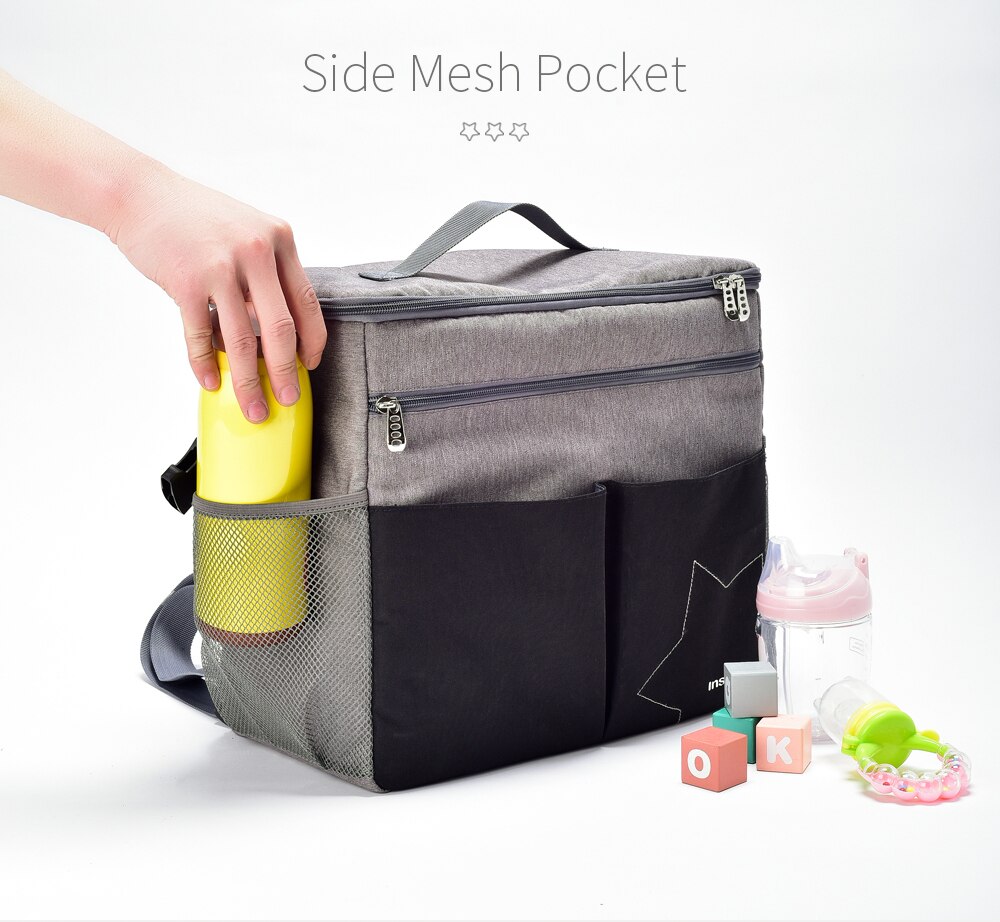 Insular Large Capacity Baby Di - огляд і ціна Backpack Diaper Bag