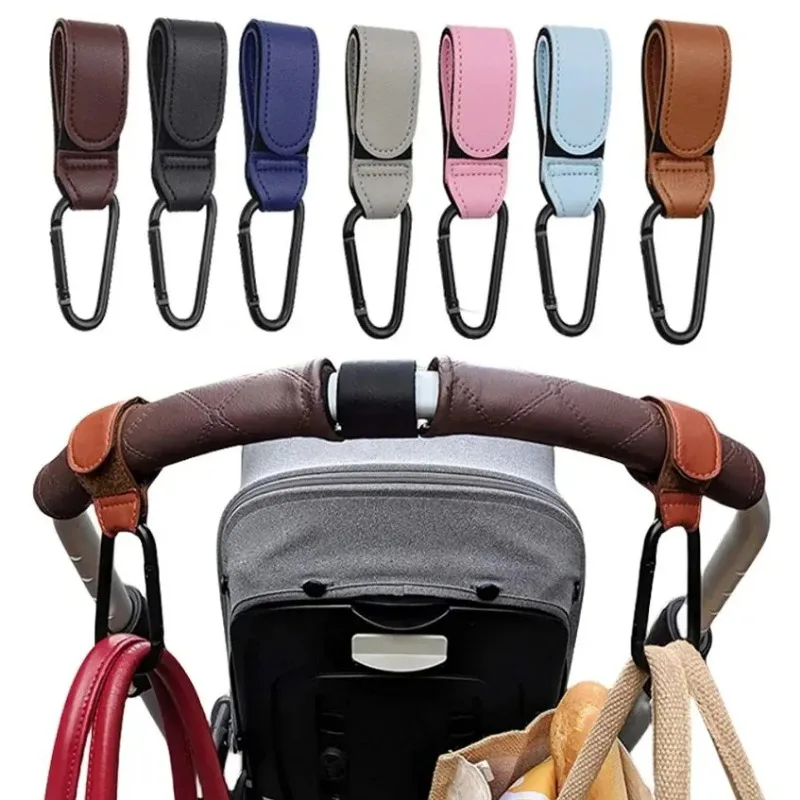 1/2/4Pcs Leather Cart Hooks Ba - огляд і ціна Backpack Diaper Bag