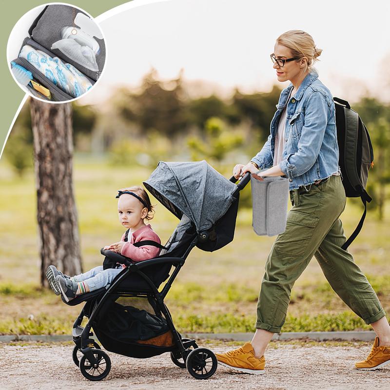 Small Diaper Pouch Foldable Po - огляд і ціна Backpack Diaper Bag