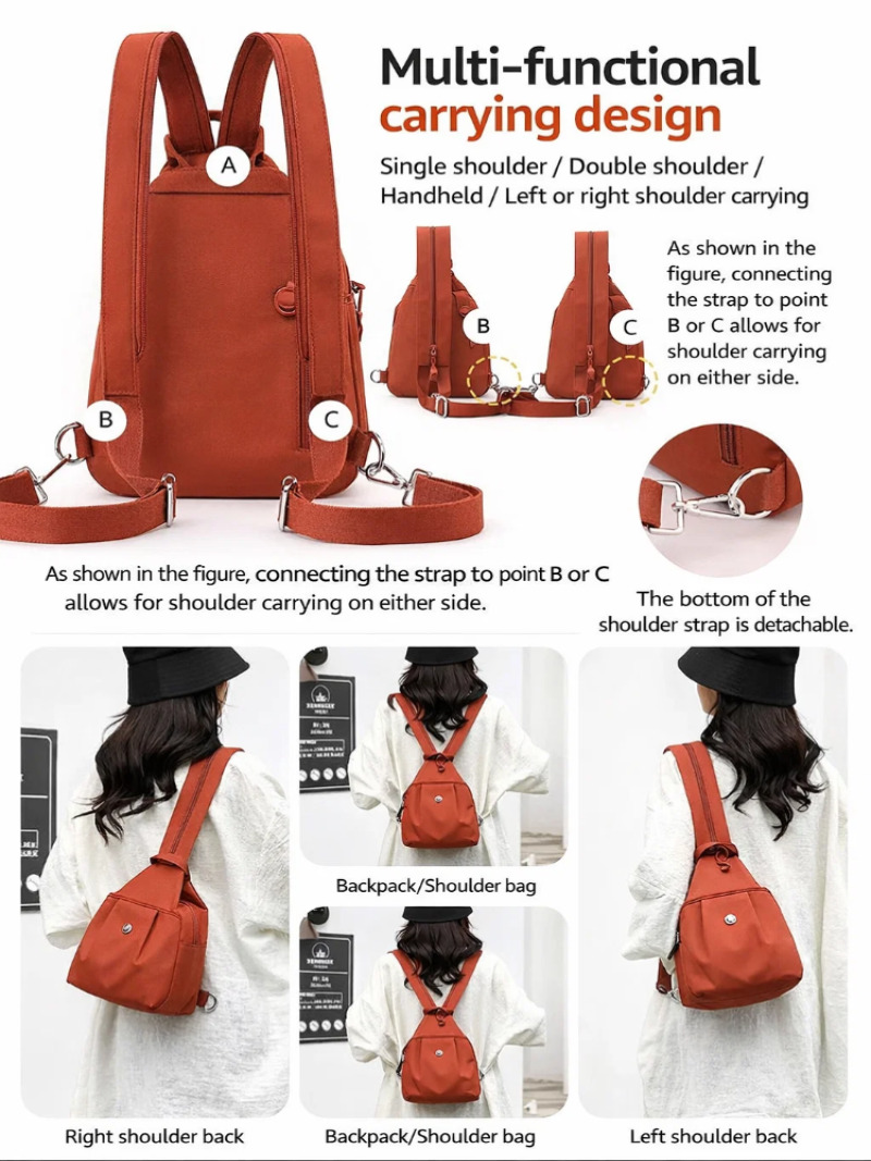 Women's Lightweight Mini Backp - огляд і ціна Mini Backpack Purse